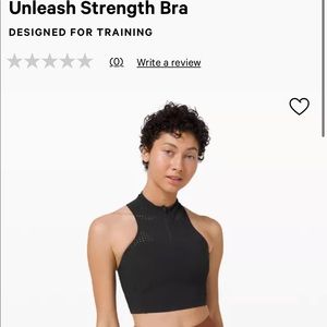 Lululemon Unleash Strength Bra